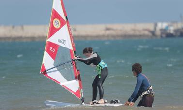 Professeur professionnel de cours de planche à voile à Essaouira, Maroc