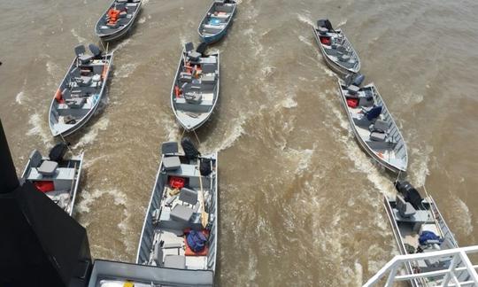 Alquiler de barcos de crucero y pesca Barco Hotel en Mato Grosso do Sul