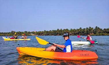 Excursions en kayak avec un guide professionnel à Mulki, Inde