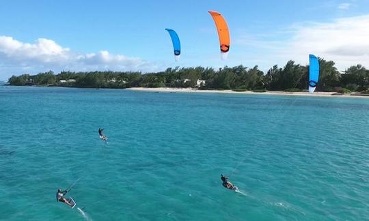 Book a Fun & Exhilarating Kiteboarding in Pointe d'Esny, Mauritius