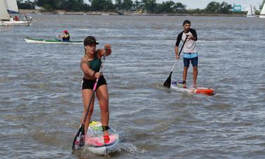 Leçon privée de paddleboard avec un instructeur professionnel à Rosario, Argentine