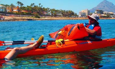 Kayak course initiation in Dénia, Spain