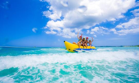 Let's Ride A Banana Boat in Il-Mellieħa, Malta