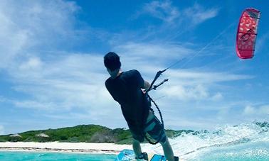 Enjoy The Thrills Of Kitesurfing In Virgin Gorda, British Virgin Islands