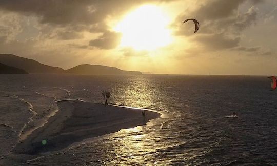 Enjoy The Thrills Of Kitesurfing In Virgin Gorda, British Virgin Islands