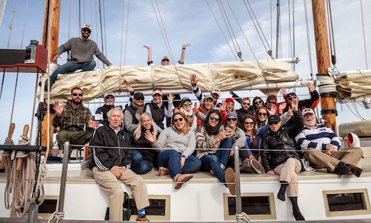 Sailing Charter On 72' Tall Ship on SF Bay, California- up to 49 passengers