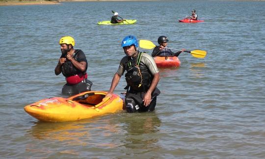 Séance de kayak en eau vive et location d'un kayak individuel à Chennai