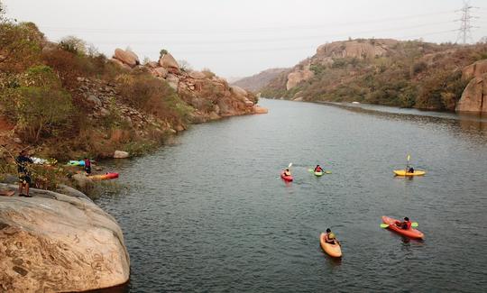 Séance de kayak en eau vive et location d'un kayak individuel à Chennai