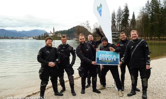 Diving  Trip and PADI Courses in Lake Bled, Slovenia!