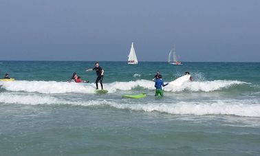 Best Surfing Lessons in Nahariyya, Israel!