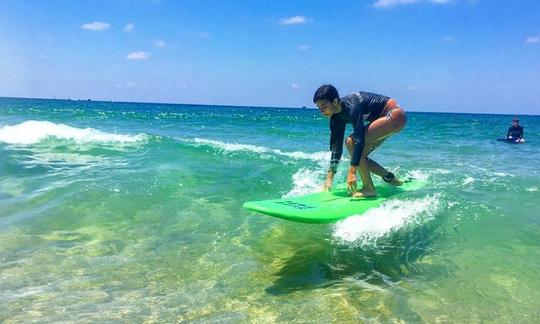 Rei das Ondas! Escola de surf Golesh - aulas particulares de surf em Tel Aviv, Israel!