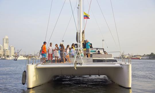 Charter the Maxicat 65 Sailing Catamaran in Cartagena, Colombia