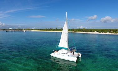 Crewed Charter on 42' Lagoon Sailing Catamaran from Playa del Carmen