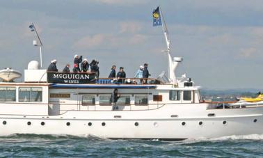 Elegant 72' Seafin Motor Yacht with Jetski and Paddleboard in Southampton