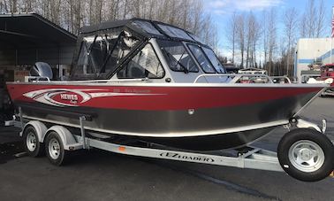 24 ft Hewescraft Sea Runner Fishing Boats Rental in Seward, AK