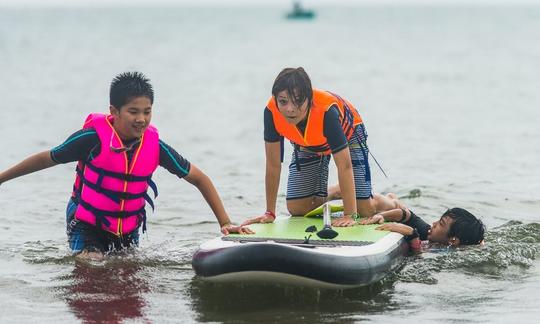 Aluguel de stand up paddleboard no Vietnã