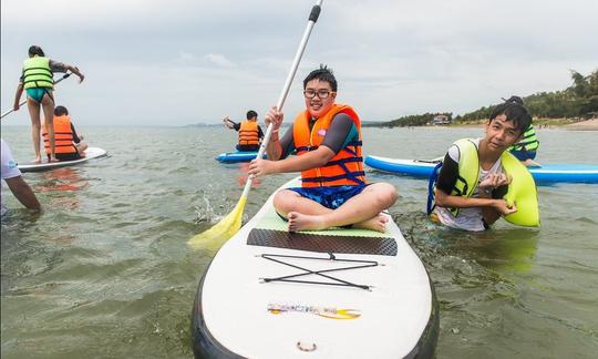 Aluguel de stand up paddleboard no Vietnã