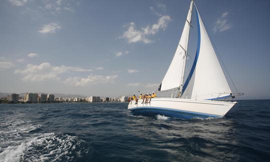 Champagne Sunset Cruise Aboard a 41' Jeanneau Sun Legende in Larnaca, Cyprus