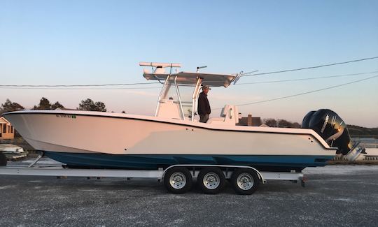 Striped Bass and Tuna Trips on 33’ Invincible Center Console in Cape Cod Bay