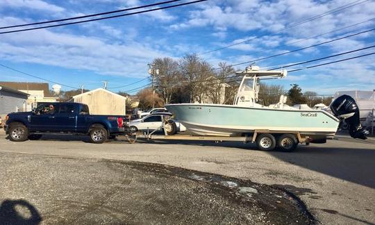 Location de pêche SeaCraft Master Angler de 26 pieds à Truro, Massachusetts