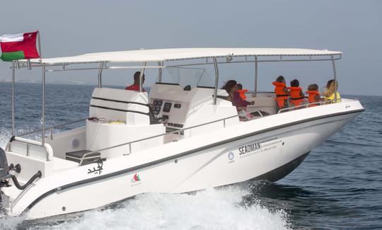 SEA OMAN 32ft Powerboat with skipper