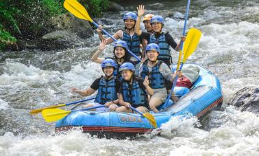 River Rafting Adventure on Ayung River in Bali, Indonesia