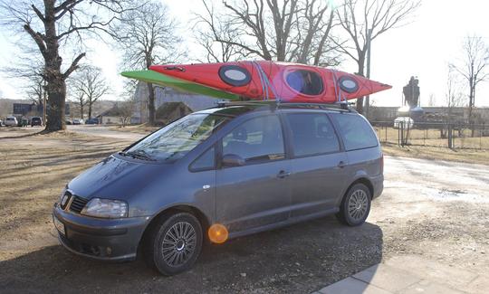 Kayak Dag tiwok EVO, alquiler de kayaks y canoas en Laivuire.lv