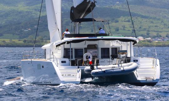 Lagoon 450 - Aluguel de catamarã em Le Marin - Premium - Ar condicionado