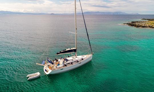 Aluguer de iates à vela Jeanneau Sun Odyssey 42i em Chania, Grécia