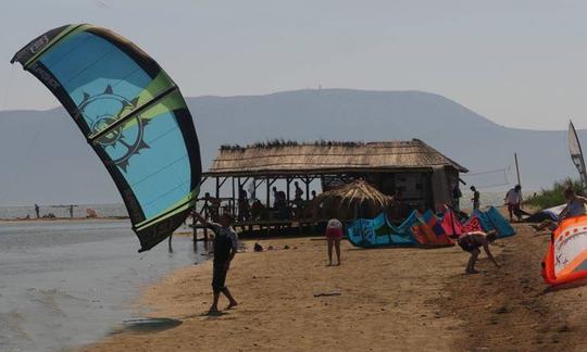 Leçon de kitesurf à Ušće Neretva, Croatie