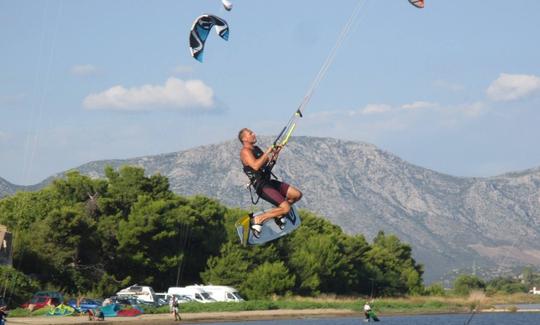 Leçon de kitesurf à Ušće Neretva, Croatie