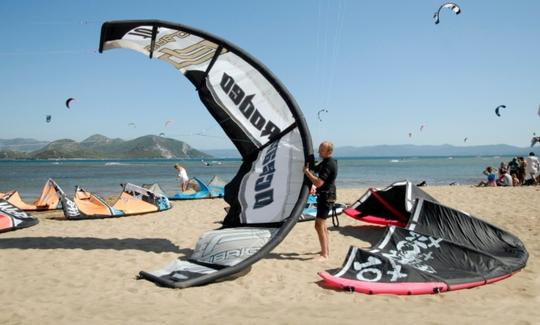 Leçon de kitesurf à Ušće Neretva, Croatie