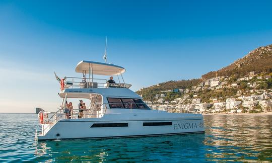 Catamaran de luxe pour location privée au Cap, Afrique du Sud