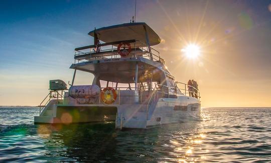 Catamaran de luxe pour location privée au Cap, Afrique du Sud