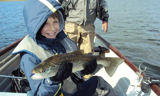 Charters guiados de pesca con mosca con guías certificados en Rutland, Inglaterra