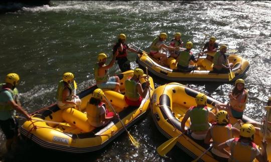 Aventura de rafting em Şenyamac Koyu, Turquia