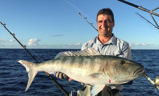 Emocionante viagem de pesca offshore em Port Mathurin, Maurício