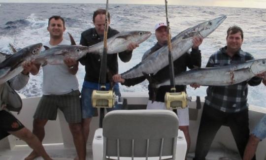 Emocionante viagem de pesca offshore em Port Mathurin, Maurício