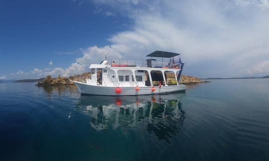 Descubra o mergulho de barco em Ayvalık, Turquia