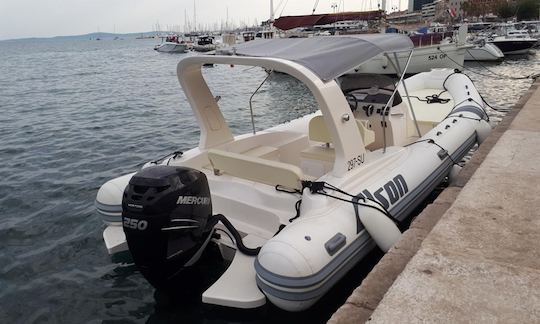 Explore Dalmatian Coast with Alson Flash 750 RIB