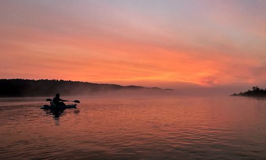 ¡Explore el río Mississippi en kayak en el encantador Portage Des Sioux, MO!