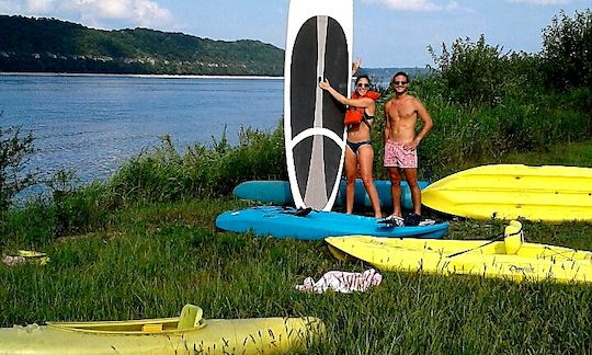 ¡Explore el río Mississippi en kayak en el encantador Portage Des Sioux, MO!