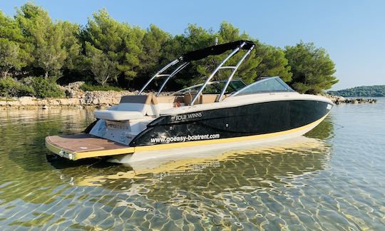 Four Winns 242SL Bowrider Rental in Obala kneza Branimira, Zadar