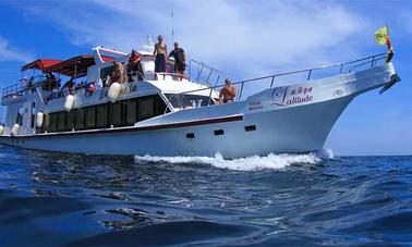 Excursion d'une journée complète de plongée sur la mer d'Andaman en Thaïlande - Capacité du bateau de 55 personnes