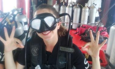 Curso PADI Open Water Diver em Samui