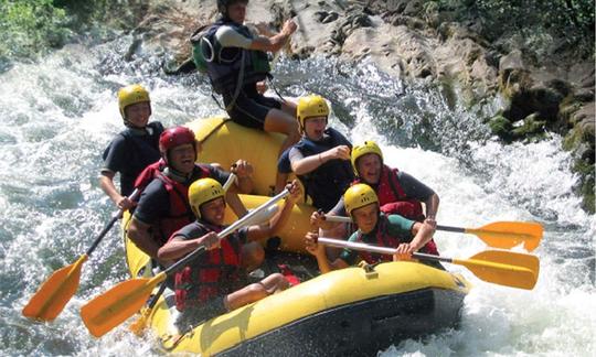 Aventura de rafting en Bidarray, Francia