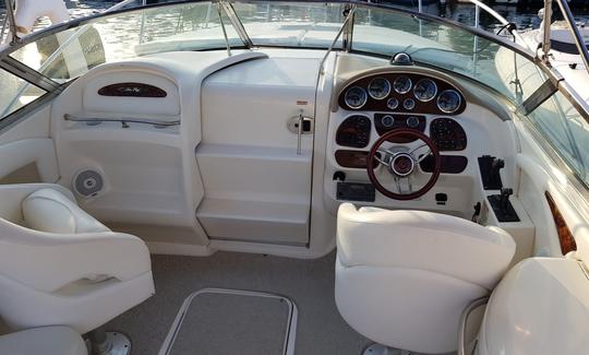 Reserve o aluguel do Sea Ray 290 Super Sport em Ibiza, Baleares