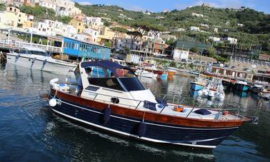 Amazing Full Day Experience in Positano, Italy Aboard this 32 ft Walk Around Boat