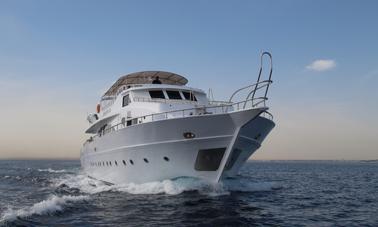 Luxury Motor Yacht In The Red Sea