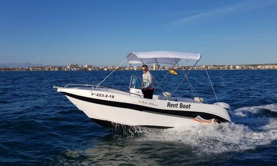 No License Required Voraz 500 Maximum Boat Rental In Fuengirola, Spain